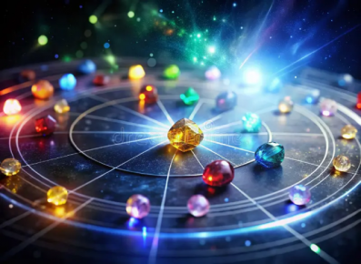 Gems and pendant